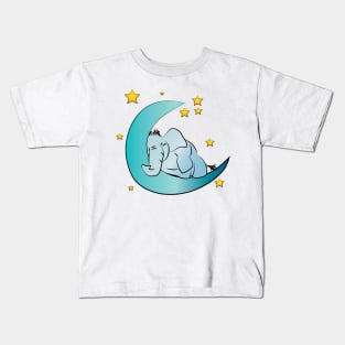 Sleepy Elephant Kids T-Shirt